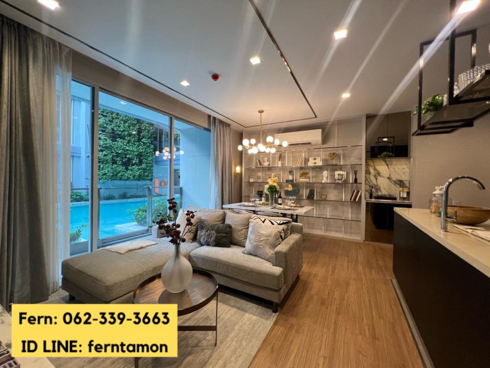 For SaleCondoSukhumvit, Asoke, Thonglor : 💥 2 bedrooms 8.99 million Q Prasarnmit condo, near SWU 120 meters. If interested, inquire or make an appointment to view the project, contact Fen 062-339-3663