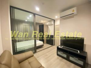 For RentCondoRattanathibet, Sanambinna : Condo for rent, politan aqua, 34th floor, beautiful view, fully furnished, ready to move in, new room, never rent