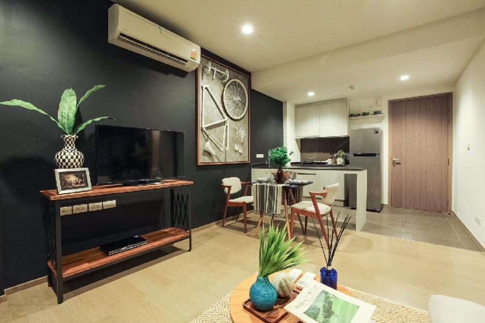 For SaleCondoPak Chong KhaoYai : 1 bed, pool view, sample room, 52.96 sqm, Line 321property