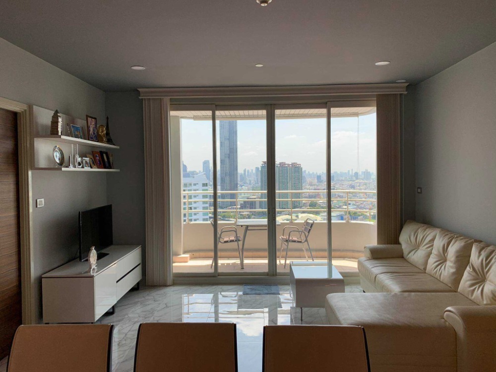 ให้เช่าคอนโดวงเวียนใหญ่ เจริญนคร : 3208-A😊 For RENT ให้เช่า 2 ห้องนอน🚄ใกล้ BTS สะพานตากสิน🏢วอเตอร์มาร์ค เจ้าพระยา ริเวอร์ Watermark Chaophraya River🔔พื้นที่:100.00ตร.ม.💲เช่า:50,000฿📞O88-7984117,O65-9423251✅LineID:@sureresidence