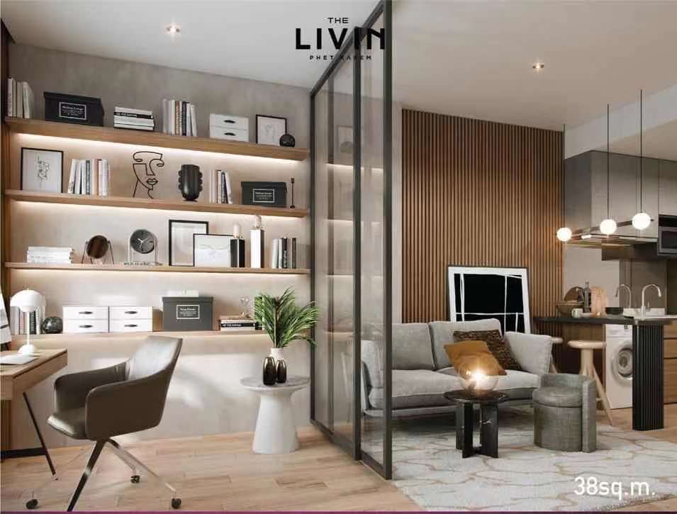 For SaleCondoBang kae, Phetkasem : ▀▄▀▄ 1 bedroom plus, size 38 sq.m., beautiful position, price only 2.51 million baht☆.*・=͟͟͞♡