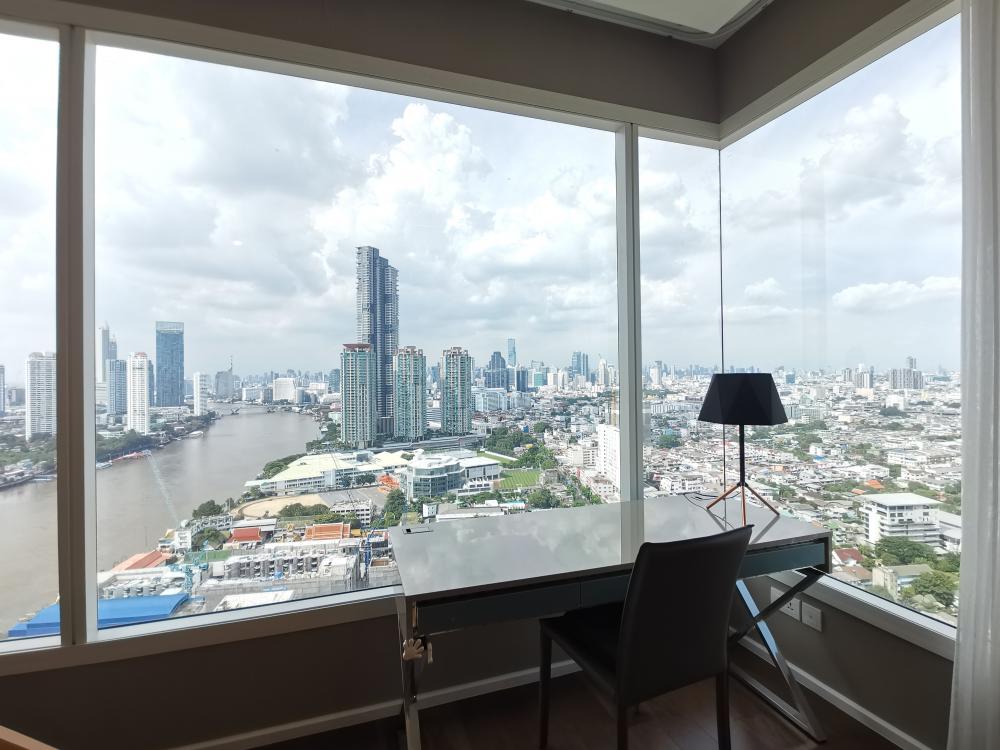For SaleCondoRama3 (Riverside),Satupadit : Condominium for Sale:Menam ResidencesRiverside, Bangkok2​ BR.​ River view.