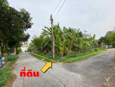 For SaleLandBang Sue, Wong Sawang, Tao Pun : Land for sale, beautiful square corner plot. Soi Athon Upatham Pracharat Sai 1 Soi 10, good location, 370 sq m, suitable for building a house, office, apartment