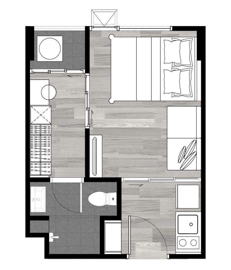 Sale DownCondoSamut Prakan,Samrong : Origin Sailuat E22, many rooms, north and east, not hot.