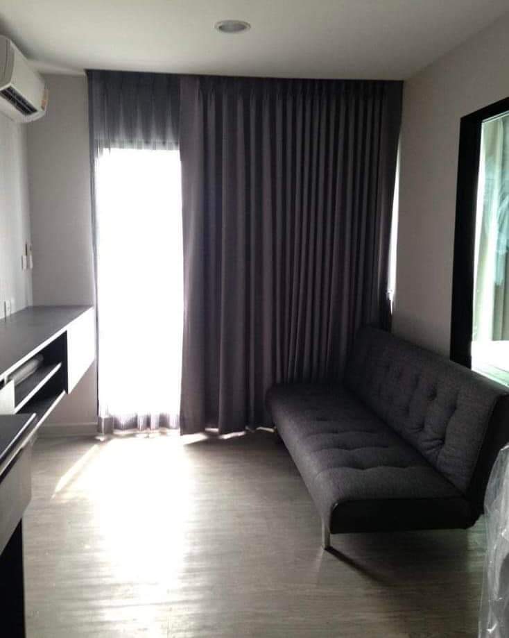 For RentCondoBangna, Bearing, Lasalle : 🛟Condo for rent, Villa lasalle, Sukhumvit 105, near BTS Bearing, 1 bedroom, size 26.22 sq m., beautiful room, fully furnished, has a washing machine, only 8000-