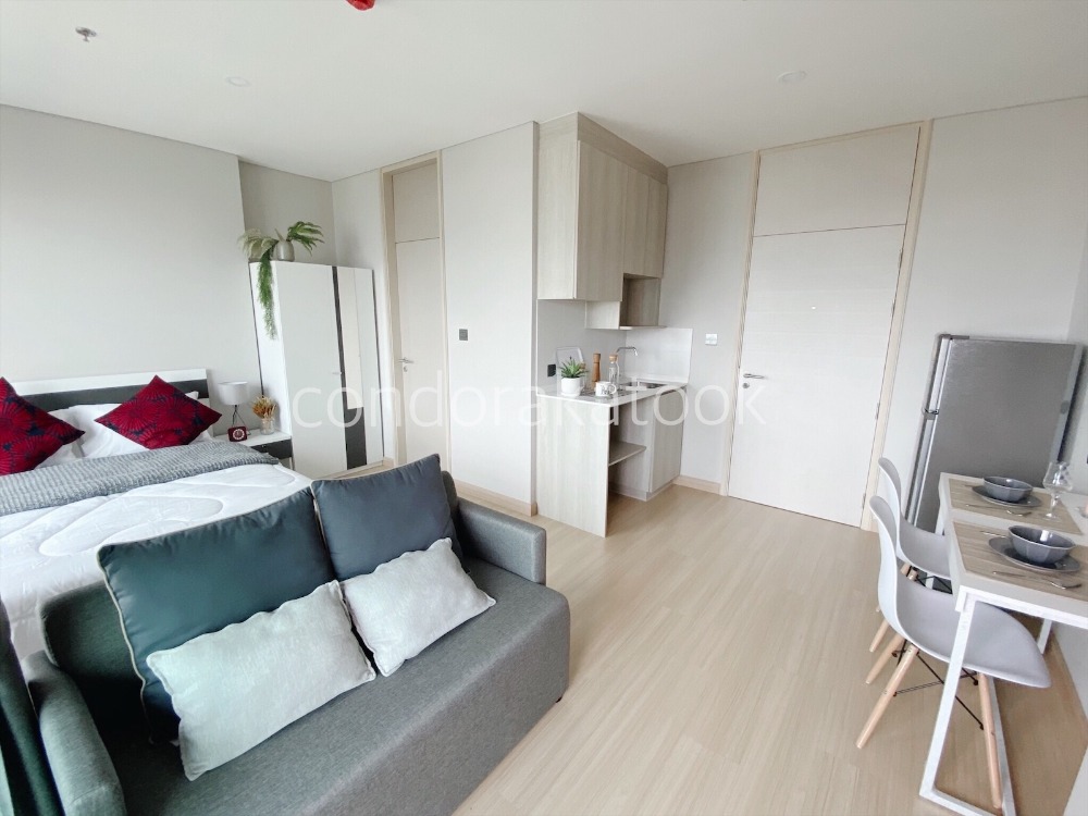 For RentCondoKasetsart, Ratchayothin : 🔥🔥 Small deposit 🔥🔥 For rent, Lumpini Park, Phahon 32, near Kasetsart University, ready to move in.