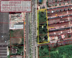 For SaleLandBang kae, Phetkasem : Land for sale 2 rai 2 ngan 80 square wa, width 120 meters, next to Phutthamonthon Sai 3 Road, near HomePro Petchkasem and Big C Extra, Petchkasem 2, good location, convenient transportation, near the train station.