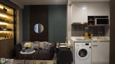 For RentCondoRama9, Petchburi, RCA : (S)ID020_N🎇CONDO IDEO MOBI ASOKE, beautiful room, fully furnished, ready to move in ✨🎈