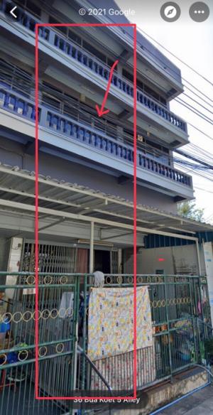 For SaleShophouseBangna, Bearing, Lasalle : Sell / rent a 3-storey commercial building, Bangna Soi 11