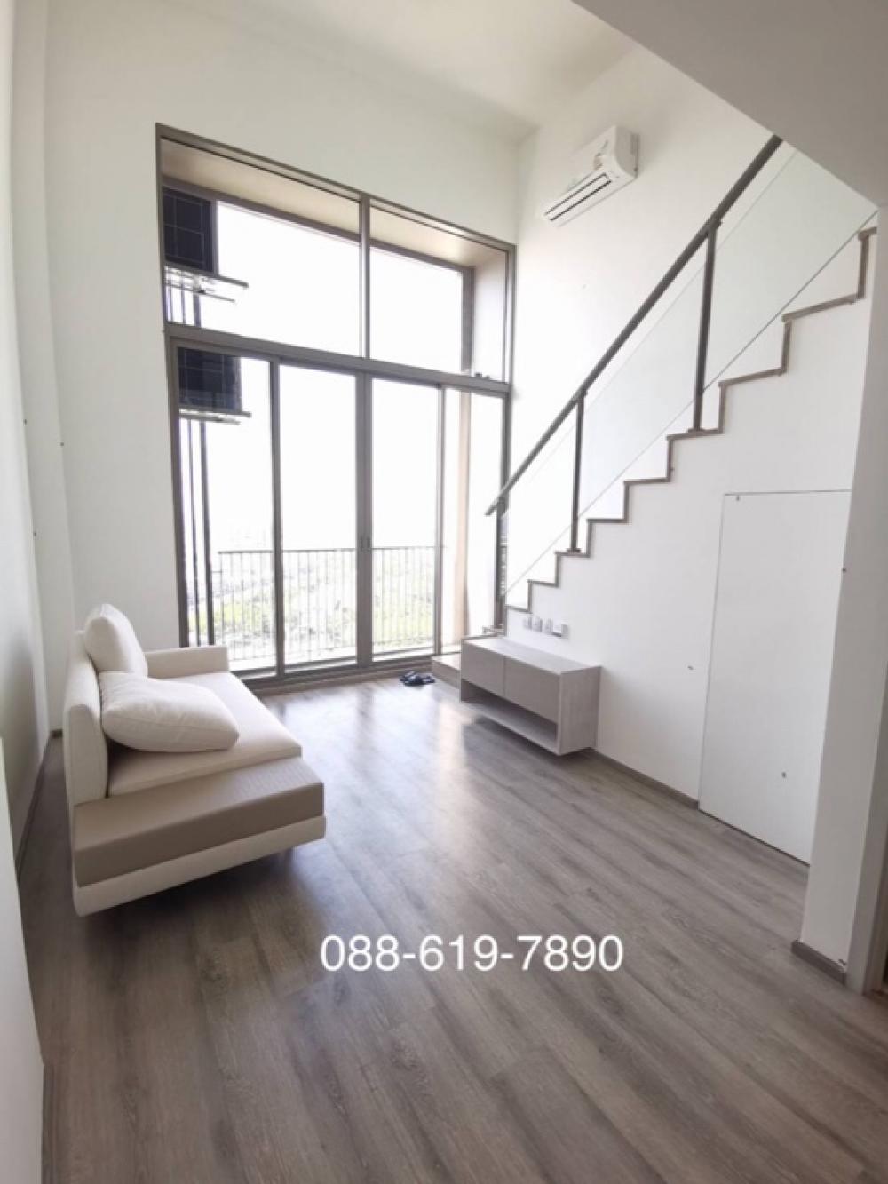 For SaleCondoKasetsart, Ratchayothin : Condo for sale, Miti Chiva Kaset, 2-storey room, ready to move in