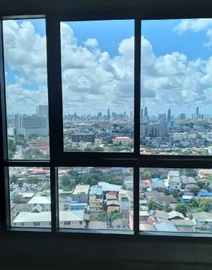 For SaleCondoPinklao, Charansanitwong : Sale by owner, 1 bed, 1 common room, 45 sqm., Fl. 21, Conner unit, nice city view esp. Grand palace temple, New renovated, Wut 089-6875556 ID line by phone number.