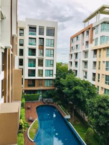 For SaleCondoRattanathibet, Sanambinna : Sell / rent Condo Nice Suites, size 39.75 square meters, 5th floor, near the water airport. Purple Line Soi Liang Mueang Nonthaburi 14, convenient, comfortable, private