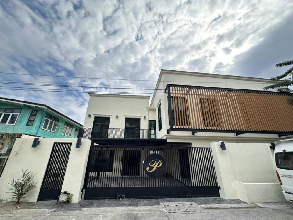For SaleHouseChokchai 4, Ladprao 71, Ladprao 48, : Reservation forgone, newly built detached house, ready to move in, next to the yellow BTS, Chok Chai 4 station / 10.99 million🔥