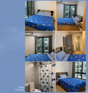 For RentCondoBangna, Bearing, Lasalle : For rent 2 bedrooms 2 bathrooms 5th floor