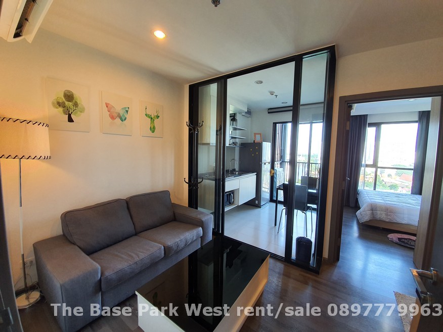 For RentCondoOnnut, Udomsuk : For Rent / Sell The Base Park West @ Sukhumvit 77, beautiful habito view, The East, peaceful corner, 14th floor