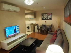 For RentCondoRama9, Petchburi, RCA : Ready move in near MRT Rama 9!! for rent Belle Grand Rama9 Type 1 bedroom 1 bathroom 42.76 sq.m. Floor 10 *North View*
