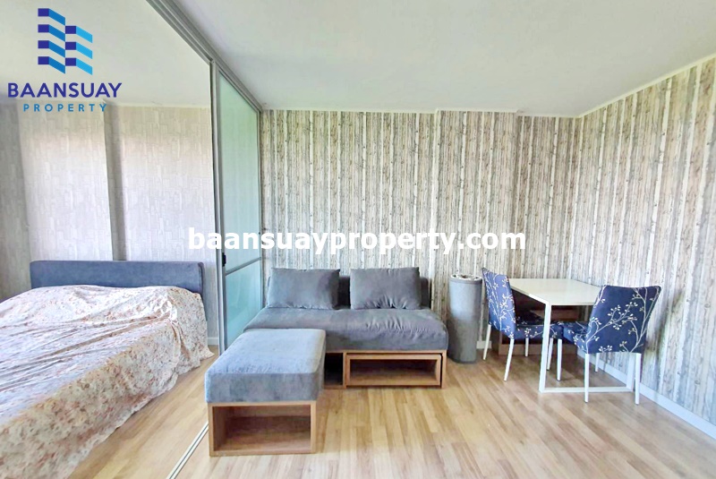 For SaleCondoLadkrabang, Suwannaphum Airport : Sale D Condo On Nut-Rama 9 ready to move in, Chaloem Phrakiat Road, near Airport Link Ban Thap Chang
