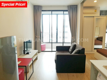 For SaleCondoRatchathewi,Phayathai : Under market price! Sale with tenant - 1BR at Ideo Q Ratchathewi near BTS Ratchathewi.