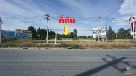 For SaleLandPattaya, Bangsaen, Chonburi : Land for sale, good location, next to Map Pong-Phan Thong Road, 2-0-44 rai, near the entrance to Amata Nakorn Phase 9, suitable for building a commercial building, market, community mall