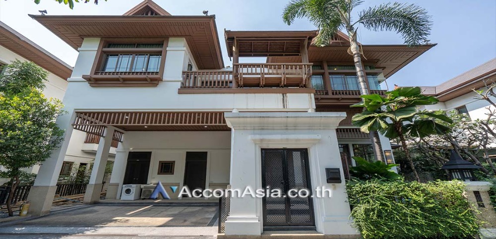 ให้เช่าบ้านสาทร นราธิวาส : Private Swimming Pool, Pet-friendly | 4 Bedrooms House for Rent in Sathorn, Bangkok near BRT Thanon Chan - BTS Saint Louis at Exclusive Resort Style Home (59462)