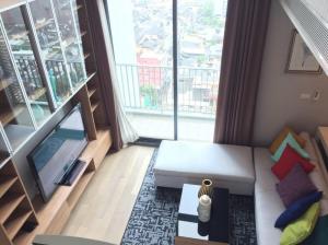 For RentCondoRatchathewi,Phayathai : Pyne by Sansiri for rent Duplex 2 bedroom 80 sq.m. fl.18-19 price 65,000THB/month pool view Fully furnished, Ready move in near BTS Ratchatewi