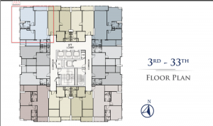 ขายดาวน์คอนโดสยาม จุฬา สามย่าน : ขายดาวน์ 2 ห้องนอน 8.9 MB  ศุภาลัย-พรีเมียร์-สี่พระยา ชั้น 20 ห้องทิศเหนือ/ตก