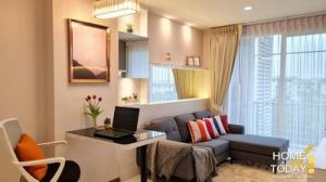 For SaleCondoLadkrabang, Suwannaphum Airport : Condo Airlink Residence Romklao-Suvarnabhumi Newly renovated, the whole room is beautiful, ready to move in