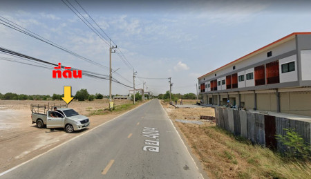 For SaleLandAyutthaya : Land for sale 8-3-43 rai near Bang Sai police station, Ayutthaya, square plot. Suitable for making villages, row buildings