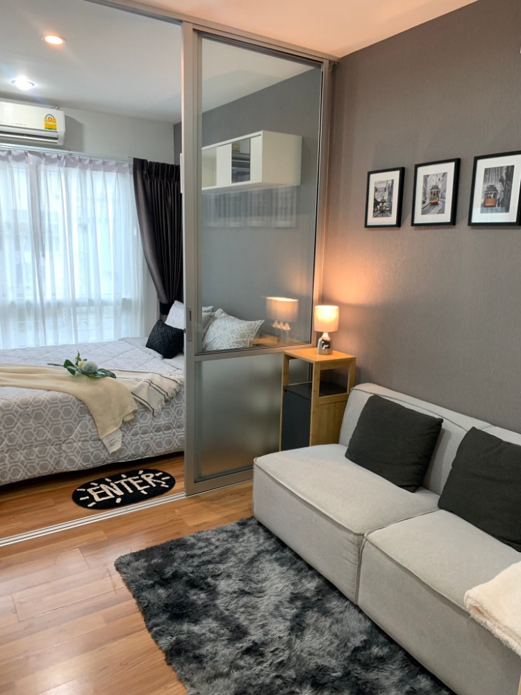 For SaleCondoLadkrabang, Suwannaphum Airport : Selling a room # Sample room 23 sq m # Selling V Condo Lat Krabang (V condo Lat Krabang) Chalong Krung Road, near Techno Lat Krabang In front of Lat Krabang Industrial Estate #fully furnished