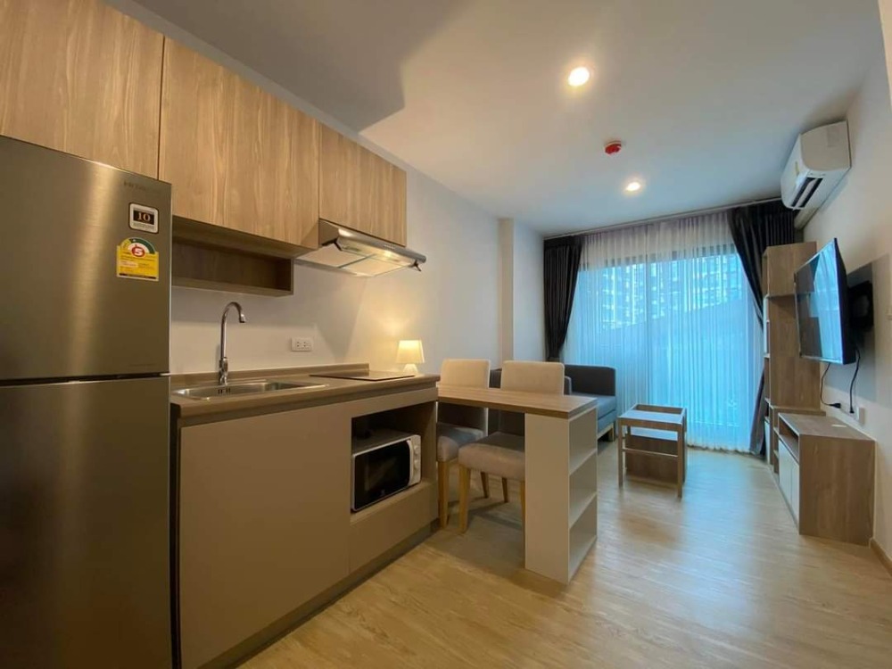 For RentCondoOnnut, Udomsuk : 🛟Condo for rent, The Excel Hideaway Sukhumvit 50, near BTS On Nut, 1 bedroom, 25 sq m., beautiful room, has a washing machine, only 9500-