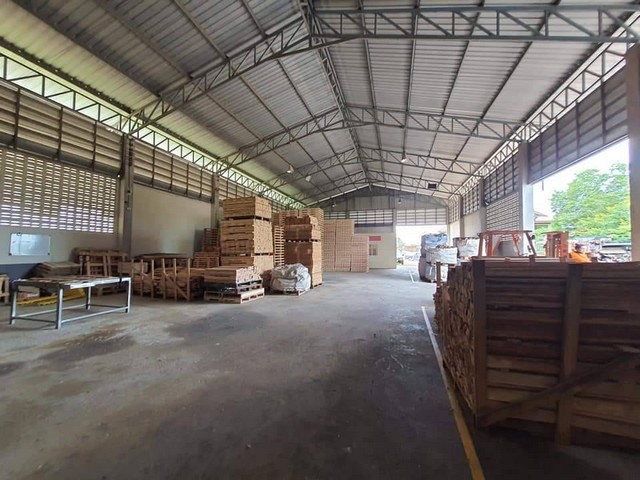 For RentWarehouseAyutthaya : Code C5411 for rent a warehouse, factory, warehouse area 600 sq m., with Ror. 4 certificate, near Rojana Industrial Estate, Uthai District, Ayutthaya