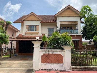 For SaleHouseNonthaburi, Bang Yai, Bangbuathong : 2-story detached house for sale, 3 bedrooms, 122.7 sq m, Pruekphirom Regent Village, Pinklao-Wongwaen Kanchanaphisek.