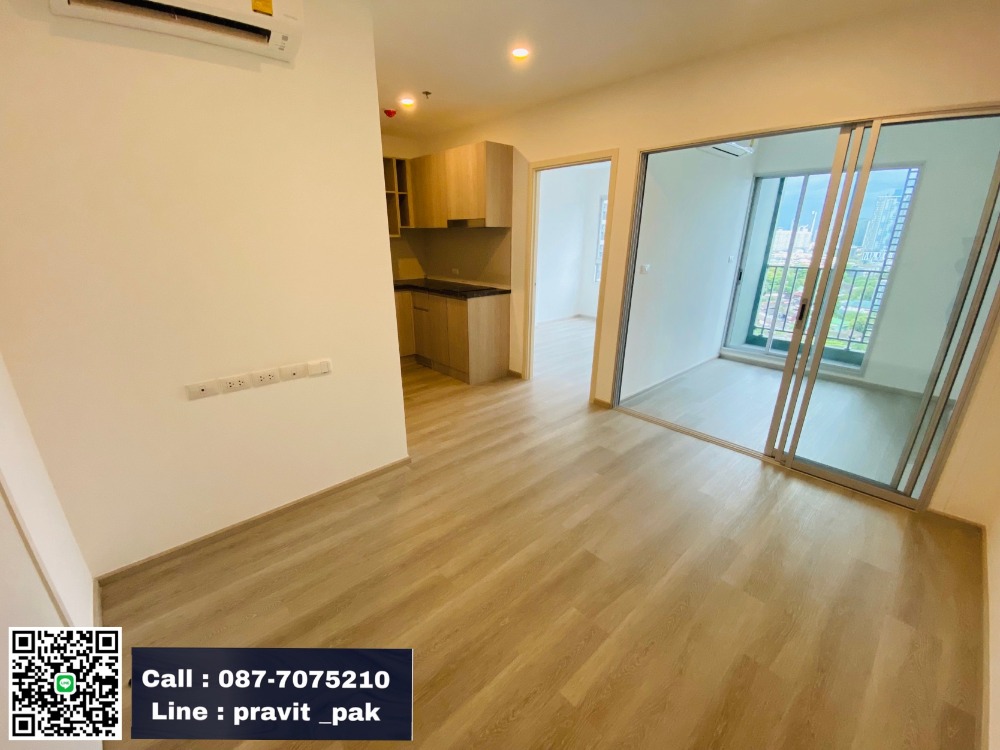 For SaleCondoThaphra, Talat Phlu, Wutthakat : Elio Sathorn-Wutthakat, new room, first hand, sent directly from the project 1 Bedroom Plus 34.5 sq m, the most special price of only 2.8 million