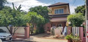 For SaleHouseNawamin, Ramindra : 2 storey detached house for sale, area 75.8 sq m. Waraphirom Village, Soi 69, Sukhaphiban 5 Road, Sai Mai District, Bangkok. Beautiful detached house, ready to move in.