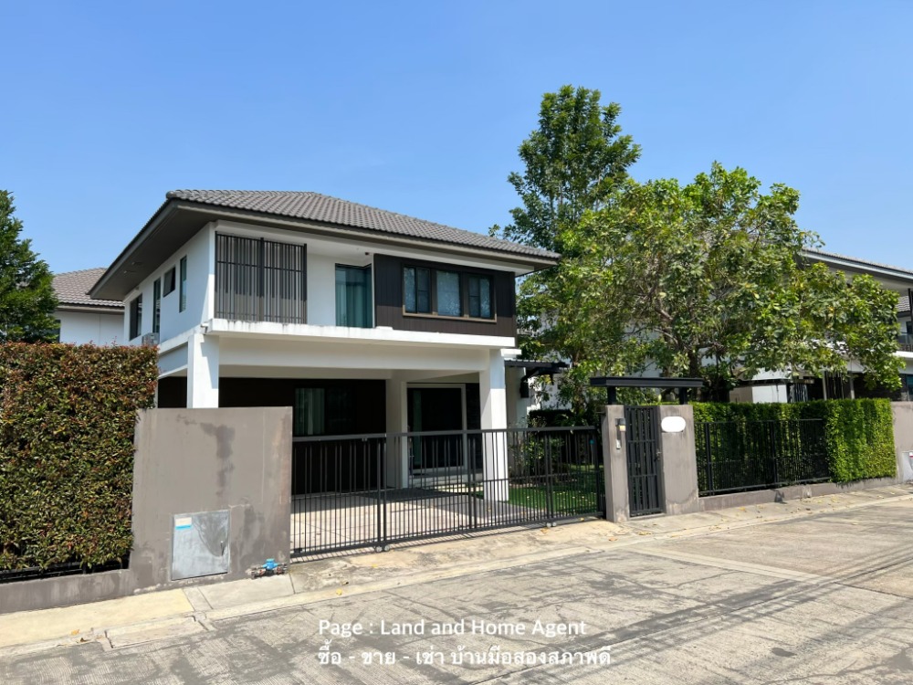 ขายบ้านบางนา แบริ่ง ลาซาล : ขาย พร้อมผู้เช่า บ้านเดี่ยว มัณฑนา บางนา กม.7  ขนาด 4 นอน พร้อม 1 ห้องอเนกประสงค์