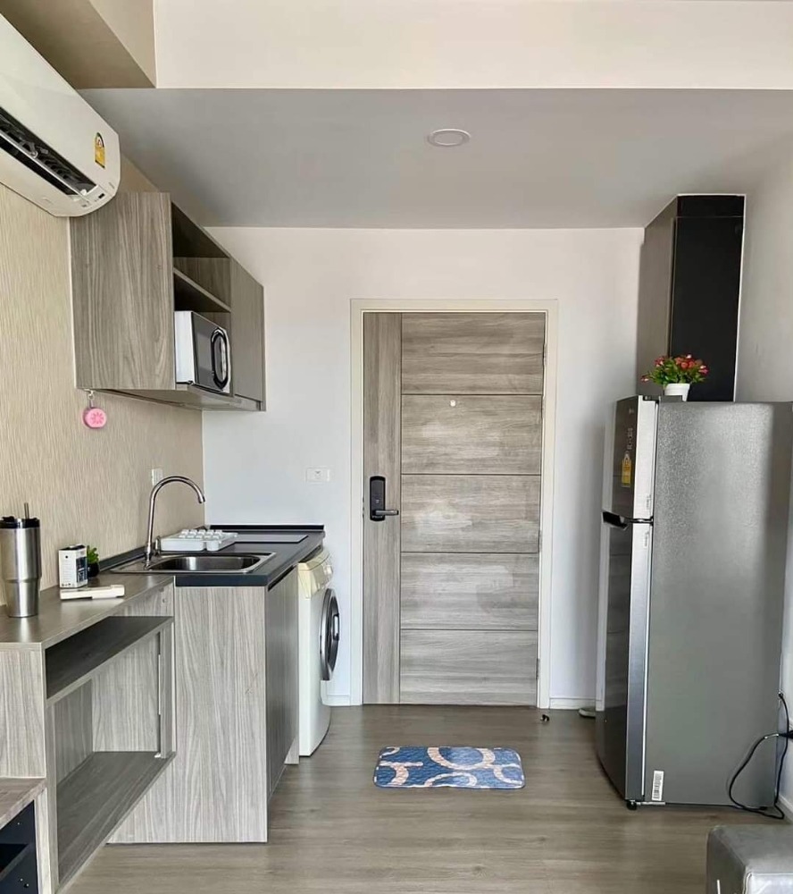 For RentCondoBangna, Bearing, Lasalle : 🛟Condo for rent, Notting Hill Sukhumvit105, near BTS Bearing, 1 bedroom, beautiful room, fully furnished, only 9500-