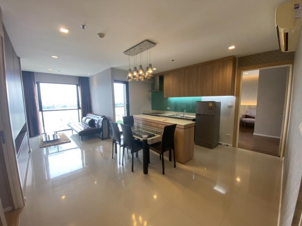 For RentCondoKhon Kaen : K1165 Condo for rent, Kanyarat Lakeview Condo, opposite Bueng Kaen Nakhon, Khon Kaen City, fully furnished, Luxury level, size 127 sq m., 2 bedrooms, 3 bathrooms