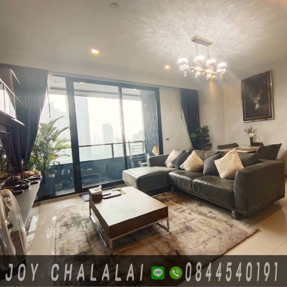 For SaleCondoSilom, Saladaeng, Bangrak : Urgent sale 🔥 Ⓜ Ⓢⓘⓛⓞⓜ 2 bed 88.6 Mb. The condo can raise pets.