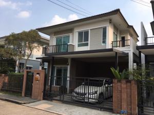 For SaleHousePattanakan, Srinakarin : new detached house Fully furnished, Passorn Prestige Luxe Pattanakarn 44 project