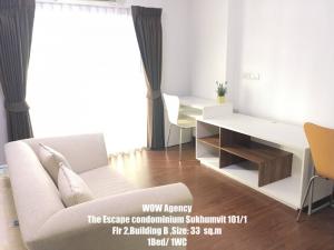 For SaleCondoOnnut, Udomsuk : ็Hot Price for The Escape condominium Sukhumvit 101/1 fully furnished