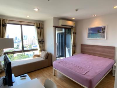 For RentCondoRama9, Petchburi, RCA : For rent Casa Asoke-Din Daeng 25FL 26 sq.m. Studio room with full furnished