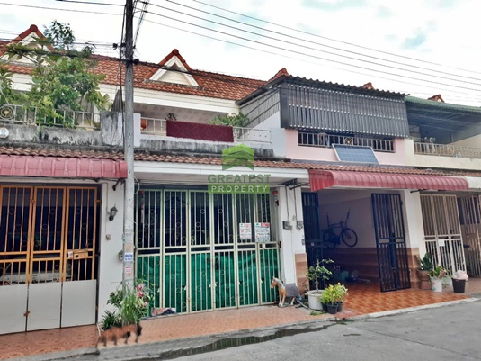 For SaleTownhouseHatyai Songkhla : Than Thong Thani Village 2, Kuan Lang, Hat Yai, urgent sale, 2-storey townhome, area 22 sq m, good location, ready to move in