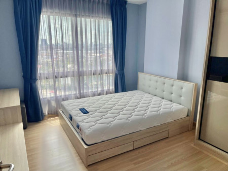 For RentCondoKasetsart, Ratchayothin : Condo for rent, The Niche Mono Ratchavipha, 34.42 sqm., very beautiful room  Fully furnished, near expressway, train
