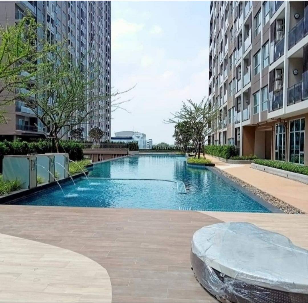 For RentCondoBang kae, Phetkasem : For sale/rent 7th floor + 15th floor, Supalai Veranda Phasi Charoen Condo, Building B, same floor as swimming pool, game room, sauna, fitness... common area and room 29 sq m. 15th Floor, Building B**Free air conditioner cleaning service every 4 months.