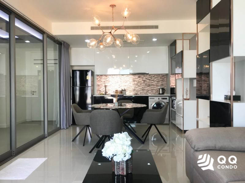 For RentCondoRama3 (Riverside),Satupadit : ✅💗 For Rent Star View Rama 3 - 2Bed , size 79 sq.m., Beautiful room, fully furnished.