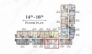 Sale DownCondoRama 8, Samsen, Ratchawat : ★☆ Selling VIP reservation, 1 bedroom, 49 sq m., side view, Chitlada Palace / Benchamabophit Temple, high floor ★☆