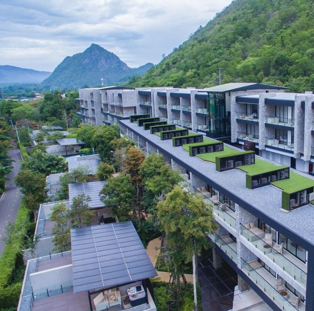 For SaleCondoPak Chong KhaoYai : Botanica Khao Yai for sale, 2 bedrooms, 101.28 sq m, mountain view, Thanarat Road, Pak Chong, vacation condo that gives a high return on investment