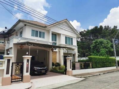 For SaleHouseMin Buri, Romklao : BS97 House for sale, Perfect Place Village, Ramkhamhaeng 164 # Single house behind the edge