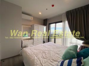 For RentCondoRattanathibet, Sanambinna : Condo for rent, Politan Aqua, 37th floor, size 30 sq.m., river view, fully furnished, ready to move in.