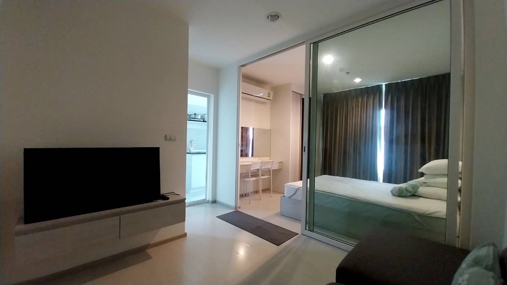 For RentCondoSamut Prakan,Samrong : Aspire Erawan 1 bed 7,500 fully furnished with washing machine